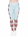 Damen Gedruckte Leggings Yogahose HS257