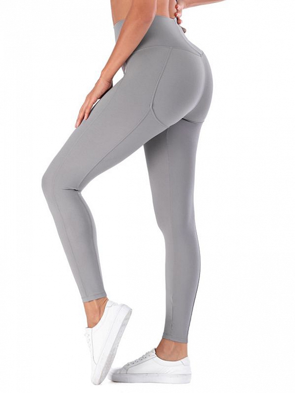 Skinny Yoga-Laufhose mit hoher Taille HS768