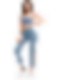 Damen Trainingsanzug Lange Mesh Leggings Yogahose Sorthose mit Tasche HS627
