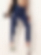 Damen Sport Leggins mit Tasche Höhe Taille Yogahose HS015