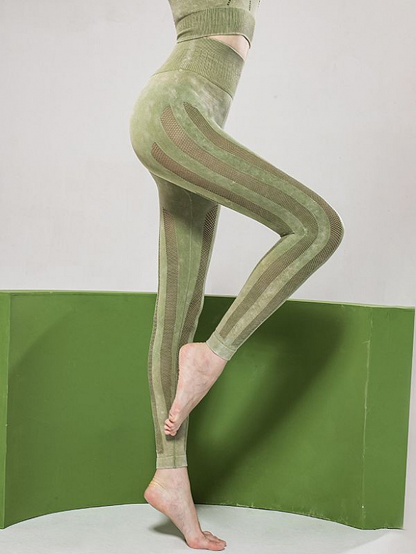 Damen Höhe Taille Leggings Yogahose HS313