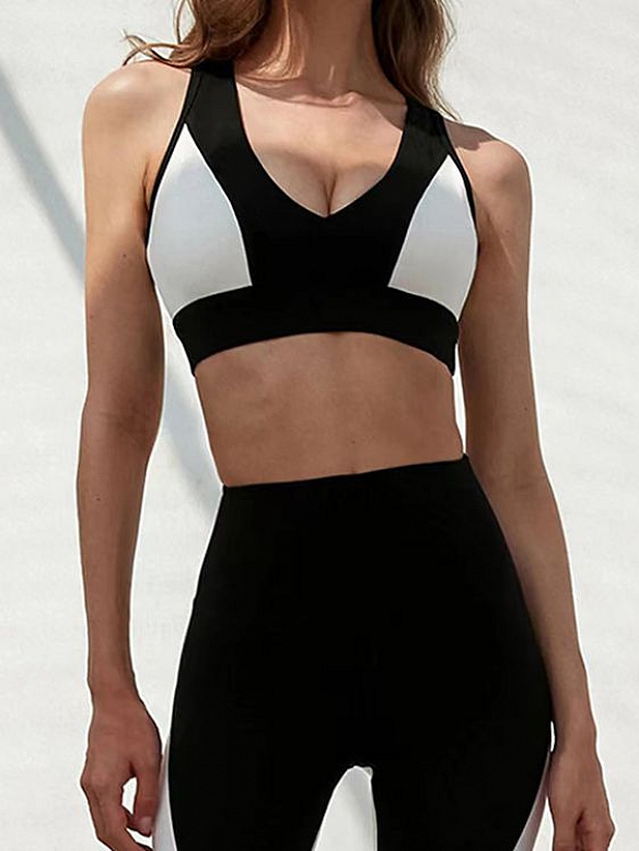 Nacktes rückenfreies Yoga-Kleid ST263