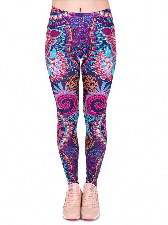 Damen Gedruckte Leggings Yogahose HS247