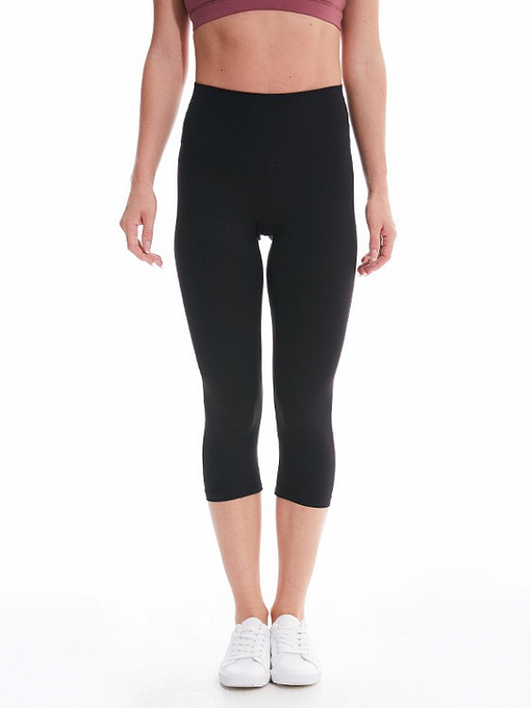 Damen 3/4-Sportleggings Yogahose HS180