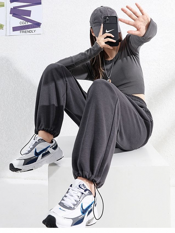 Autumn/Winter Straight Leg Casual Small Fit Sweatpants HS841