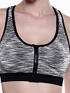 Damen Sport BH mit Reißverschluss FT114