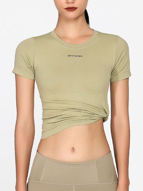 Damen Yoga Fitness T-Shirt FT162