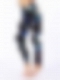 Damen Sport Leggins Höhe Taille Yogahose HS036