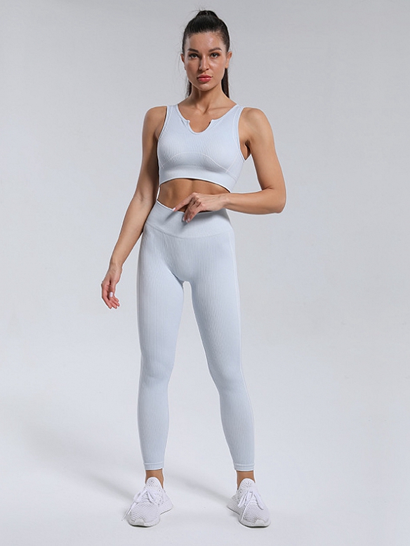 Damen gestreift Sportanzug Set ST197