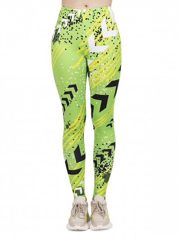 Damen Gedruckte Leggings Sporthose HS281