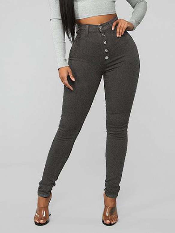 Damen elastische Jeggings HS515