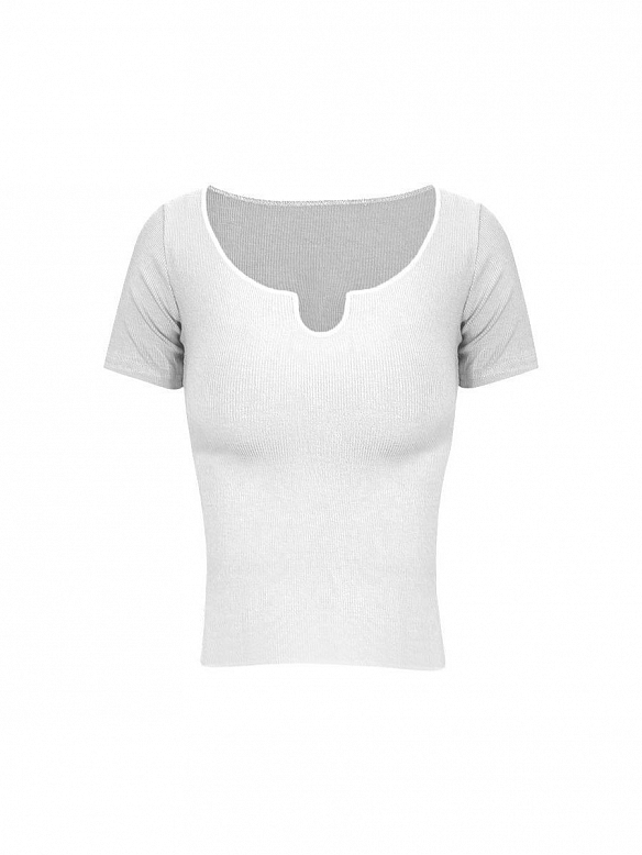 Damen Yoga T-Shirt mit V-Ausschnitt FT149