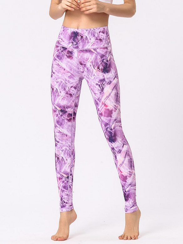 Damen Atmungsaktive Leggings mit Taschen HS114