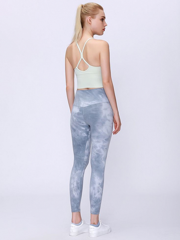 Damen Gemusterte Leggings Yogahose HS302