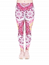 Damen Gedruckte Leggings Yogahose HS262