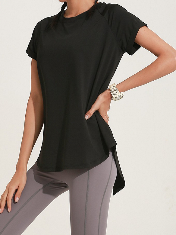 Damen Yoga Fitness T-Shirt  FT094