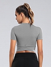 Damen Yoga T-Shirt Crop Top FT153