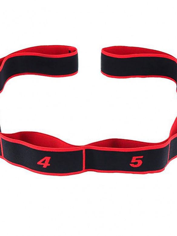 Segmentierte Yoga-Stretchbänder mit Palisade Fitness-Spanngurten AS033