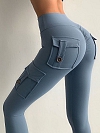Damen Push Up Leggings mit Taschen HS486