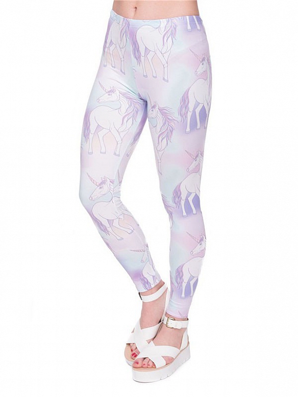 Damen Gemusterte Leggings Sporthose HS288