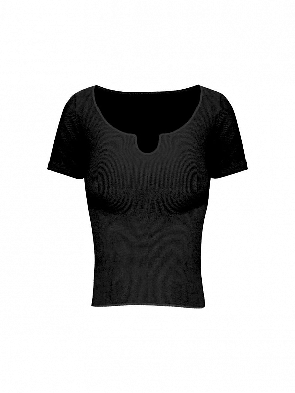 Damen Yoga T-Shirt mit V-Ausschnitt FT149