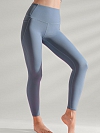 Damen hoch Taille Sporthose Leggings mit Taschen HS370