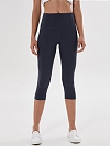 Damen 3/4-Sportleggings Yogahose HS180