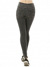 Damen Denim Jersey Sport-Leggings HS435
