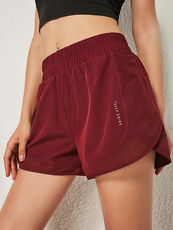 Damen Fitness Shorts Kurze Yogahose HS197