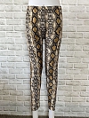 Stretch-Yogahose mit Schlangendruck für Frauen  HS700