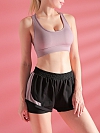 Damen Bustier mit Gepolstert Sport Bra Top FT061