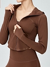 Trainingsjacke mit Kapuze und Reißverschluss PF018