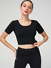 Sport Crop Top Yoga T-Shirts FT005
