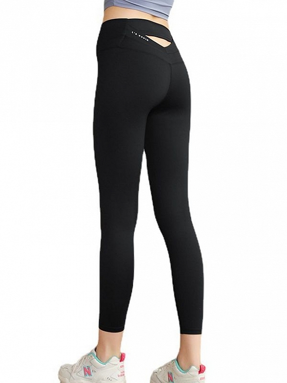 Eng anliegende Yoga- und Fitnesskleidung mit hoher Taille HS875