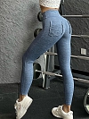 Pfirsich Hohe Taille Sexy Atmungsaktiv Nackt HS806