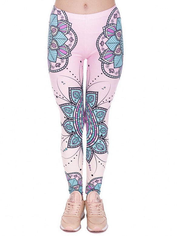 Damen Gedruckte Leggings Yogahose HS249