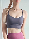 Damen Sport Bra Top Bustier mit Gepolstert FT118