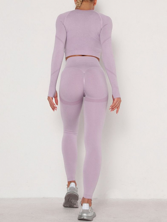 Damen Push Up Trainingsanzug Sportanzug Set ST140