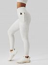 Stretch-Sporthose mit hoher Taille HS845