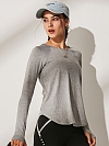 Damen Langärmliges Sport Shirt FT090