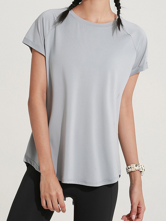 Damen Yoga Fitness T-Shirt  FT094