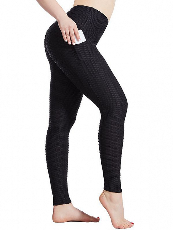 Damen Booty Lifting Leggings mit Taschen HS504