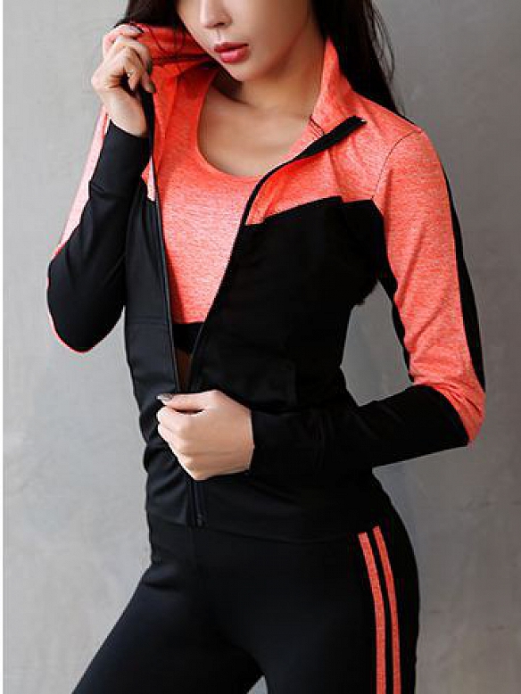 Yoga Kleidung Anzug 5er-Set Trainingsanzug Laufbekleidung Gym Fitness Kleidung ST098