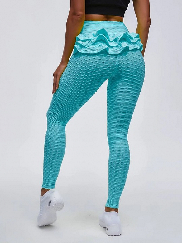 Damen Atmungsaktive Leggings Yogahose HS211