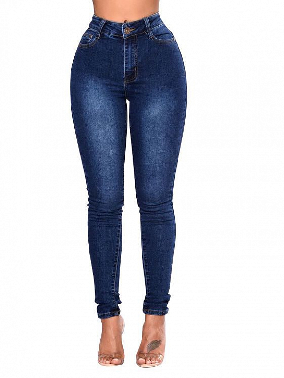 Denim-Bleistift-Chinos für Frauen HS779