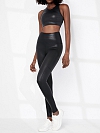 Damen Sport PU Leggings HS636