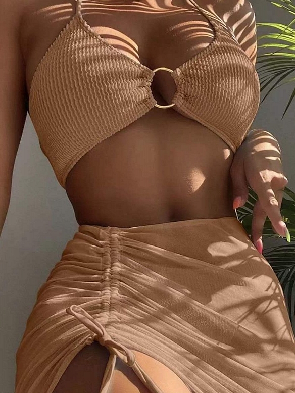 Stretch-Jeans mit hoher Taille Damen HS931