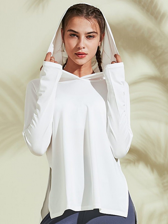 Damen Sport Kapuzenshirt FT089