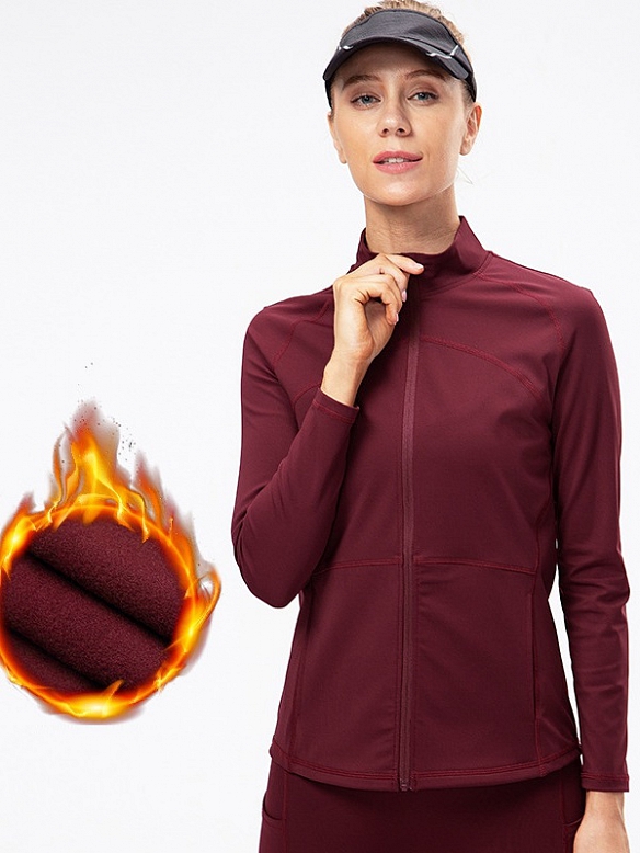 ❄️Verdicken❄️Damen Sportshirt mit Hautfreundlichem Futter FT232