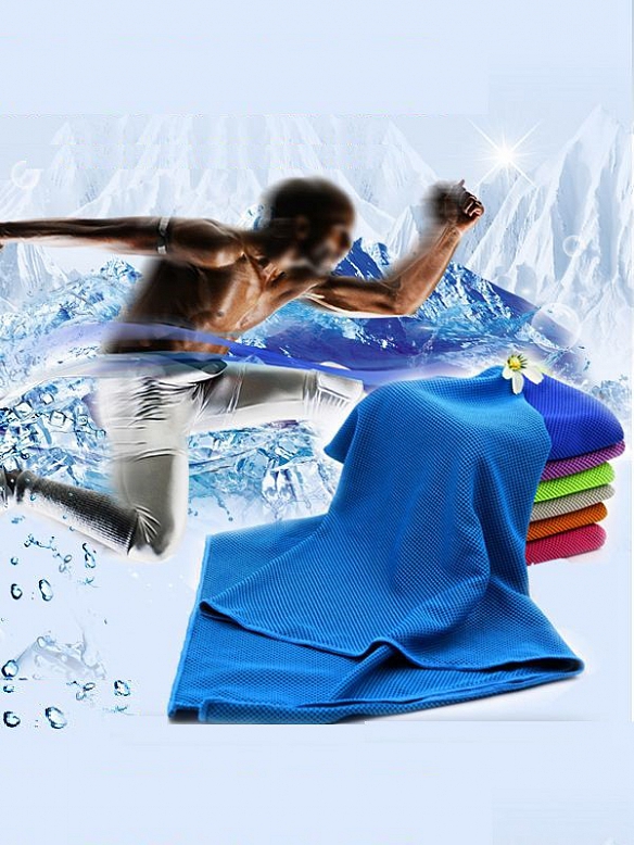 Kühlendes Handtuch für Fitness, Sport, Reise, Yoga AS017